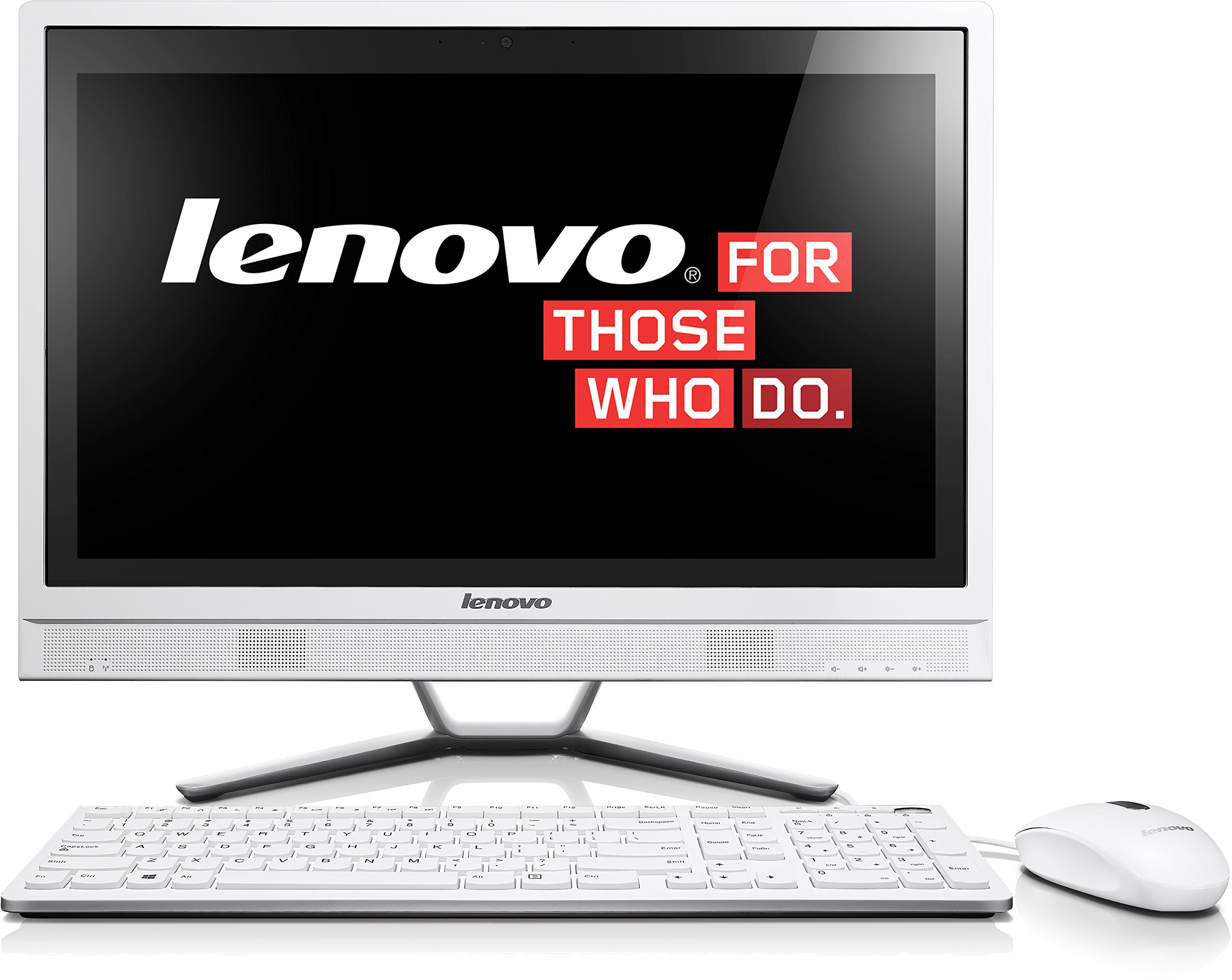 Lenovo C470 54,61 cm All-in One Desktop-PC weiß: Amazon.de